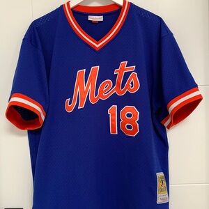 Darryl Strawberry NY Mets Cooperstown Mitchell & Ness Jersey